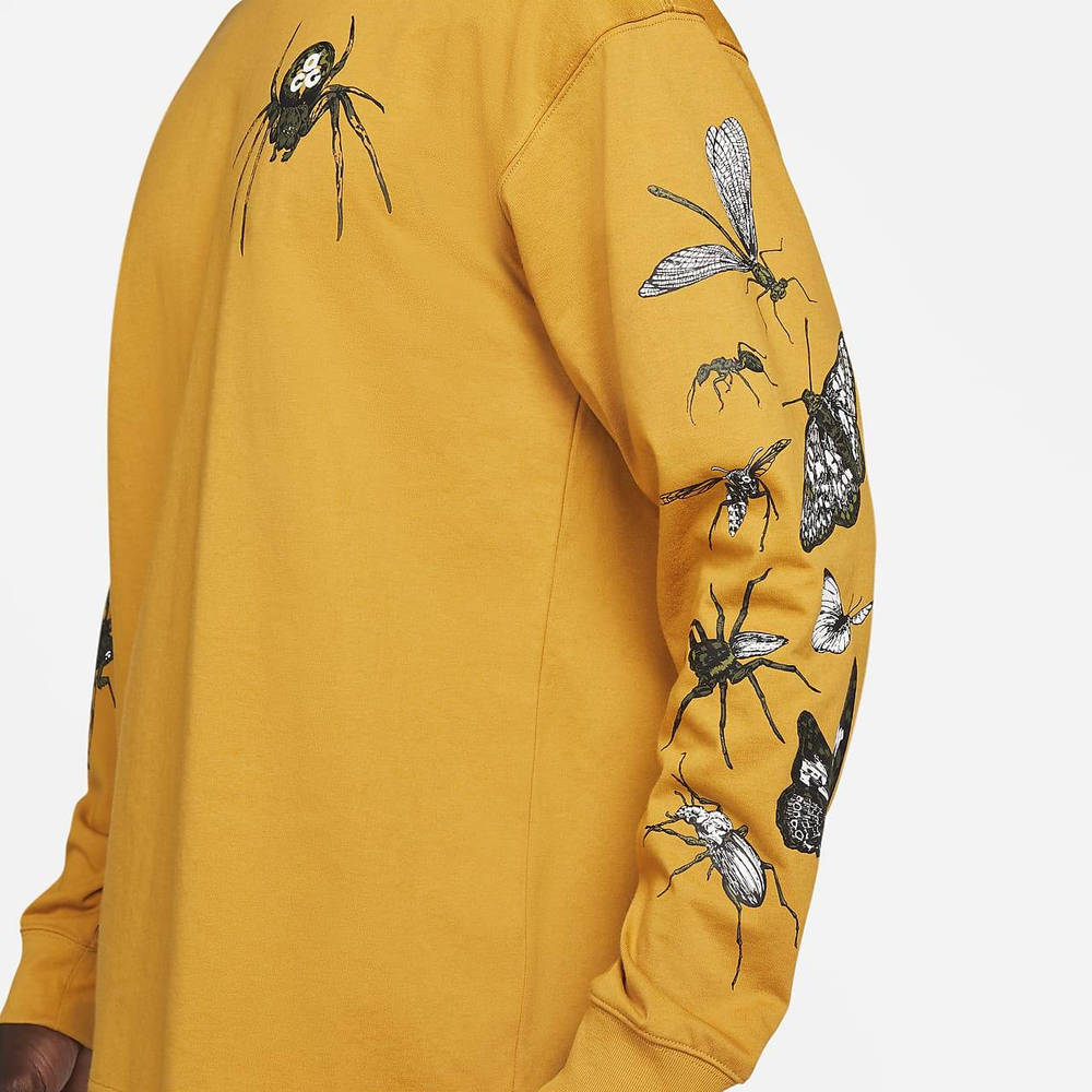 Nike ACG Insects Long-Sleeve T-Shirt - Yellow | The Sole Supplier
