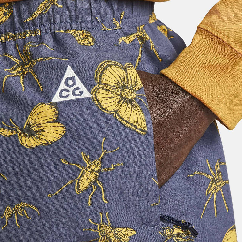 Nike ACG Insects Print Trail Shorts - Purple | The Sole Supplier