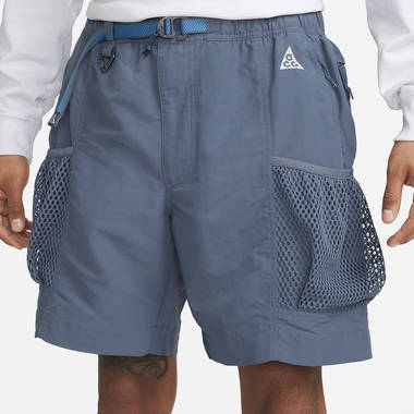 nike acg snowgrass cargo shorts diffused blue front w380 h380