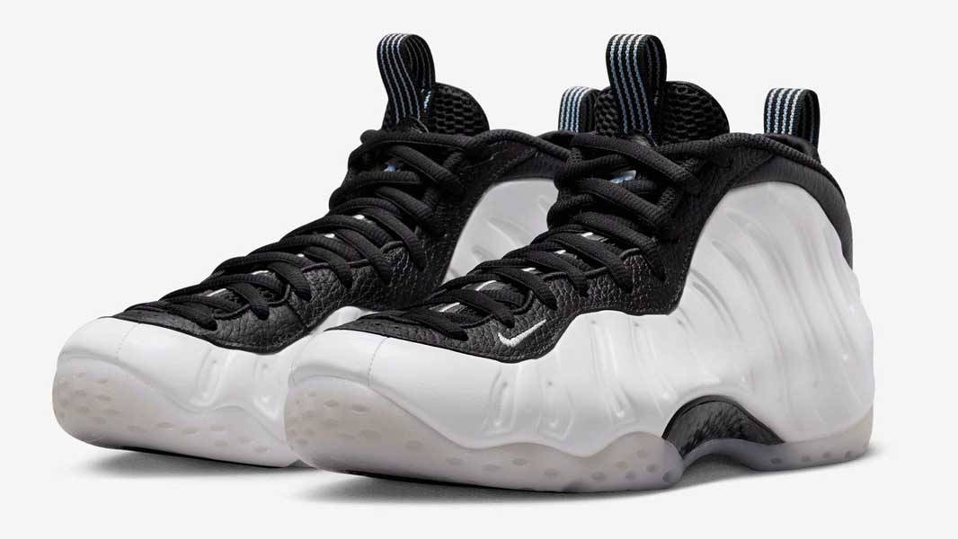Nike Air Foamposite One PE White Black Front