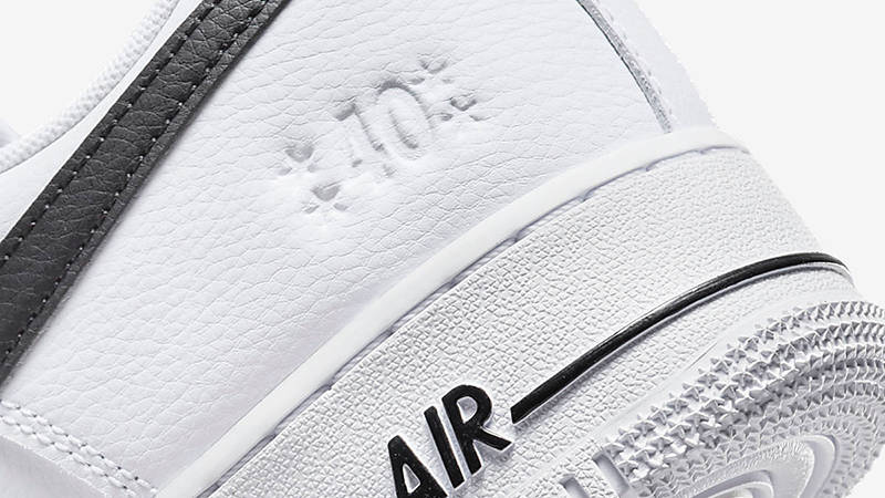 Nike Air Force 1 07 LV8 40th Anniversary - White Black 2022 (Size 11)  DQ7658-100