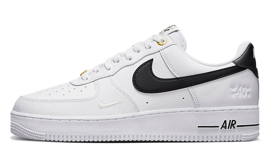 af1 white with black