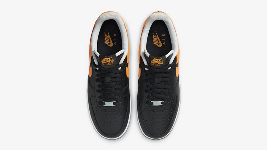 orange and black af1