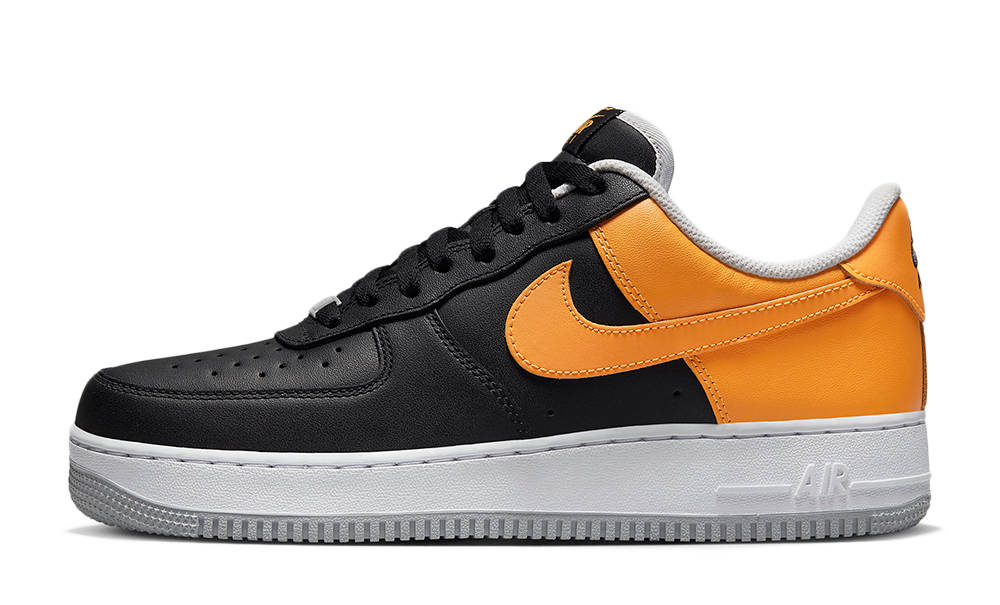 Nike Air Force 1 Black Laser Orange