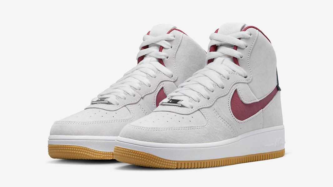 nike air force grey high tops