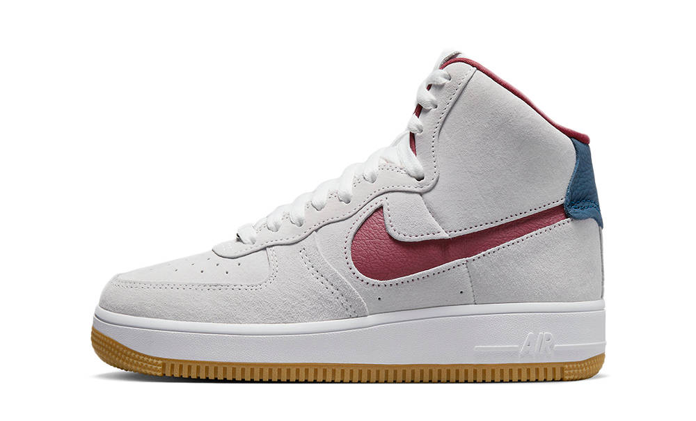 Nike Air Force 1 High Sculpt Grey Teal Berry
