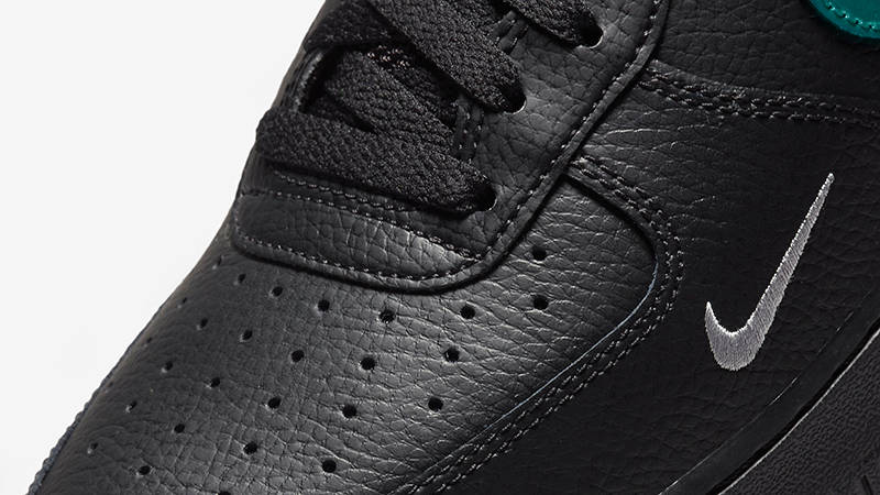 black air forces with lightning