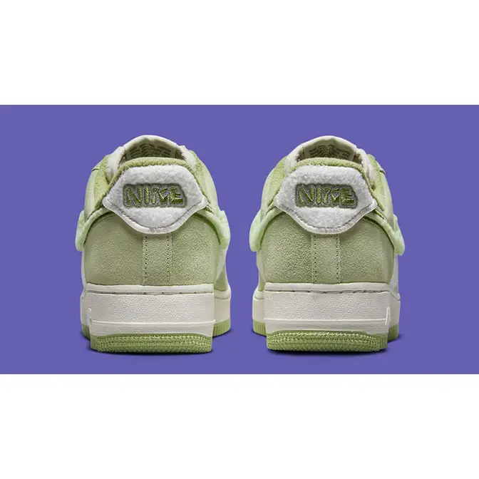 Nike Air Force 1 Low Fleece White Green Where To Buy The Sole