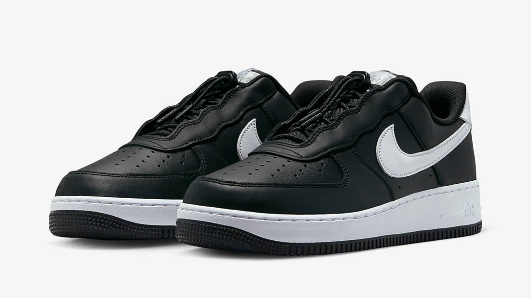 Nike Air Force 1 Low Lace Toggle Black White | Where To Buy