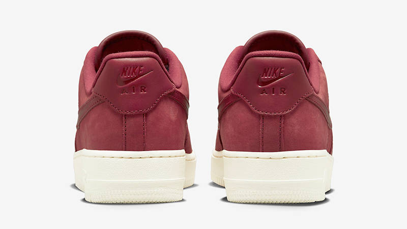 Nike Air Force 1 Low Light Maroon Sail DR9503-600 Back