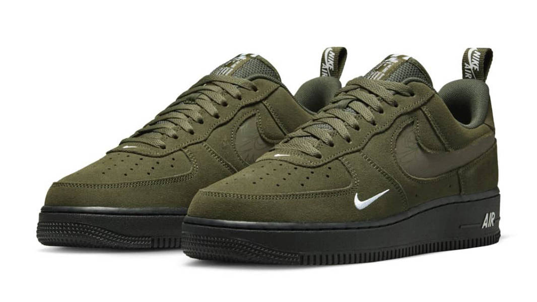 Nike Force 1 Low Olive Suede | Where To Buy | DZ4514-300 | The Sole Supplier