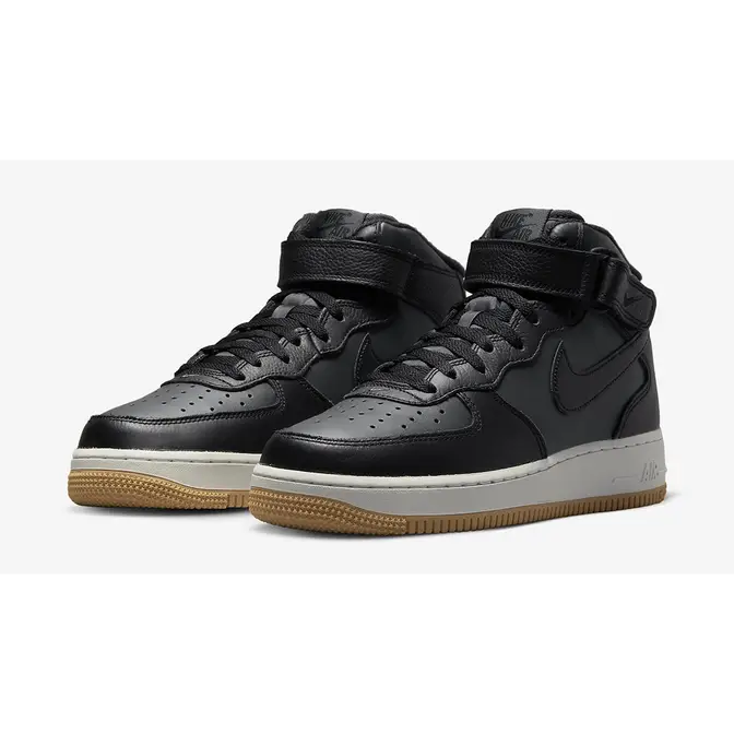 Nike Air Force 1 Mid Black Gum | Where To Buy | DV7585-001 | The Sole ...