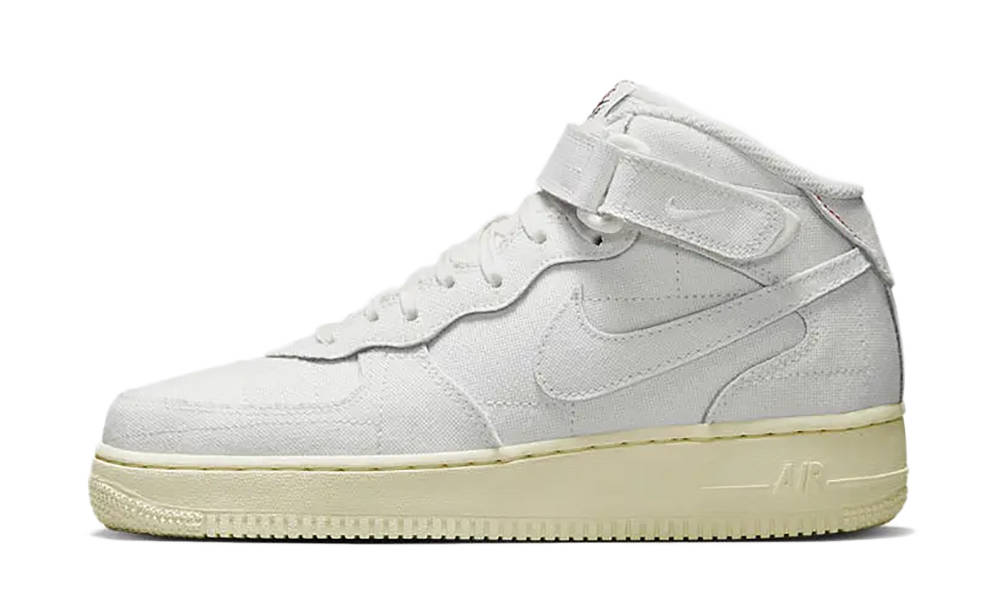 Nike Air Force 1 Mid White Canvas | Where To Buy | DZ4866-121 | The ...