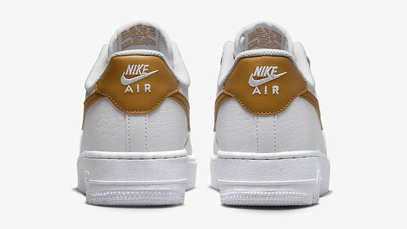 Nike Air Force 1 Next Nature Low White Gold DN1430-104 Back