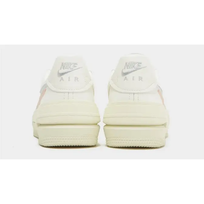 Nike Air Force 1 PLT.AF.ORM Sail Silver Orange Where To Buy