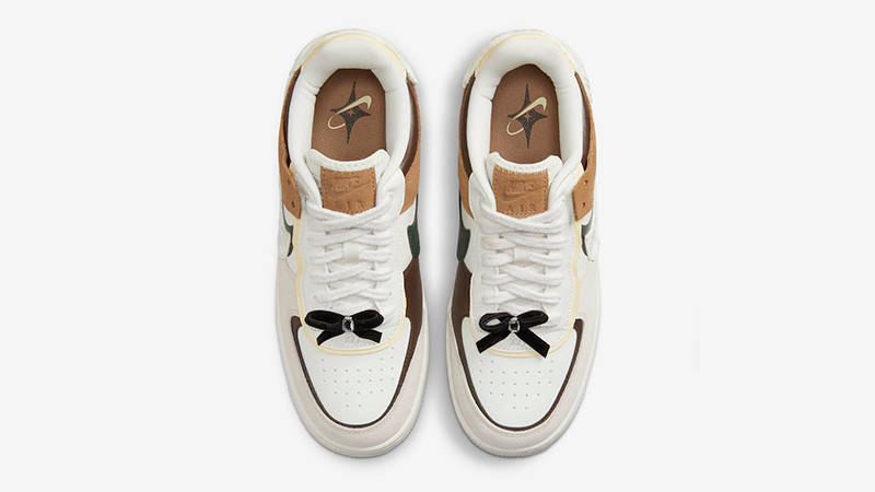 Nike Air Force 1 Shadow Black Bow FB1857-111 Top