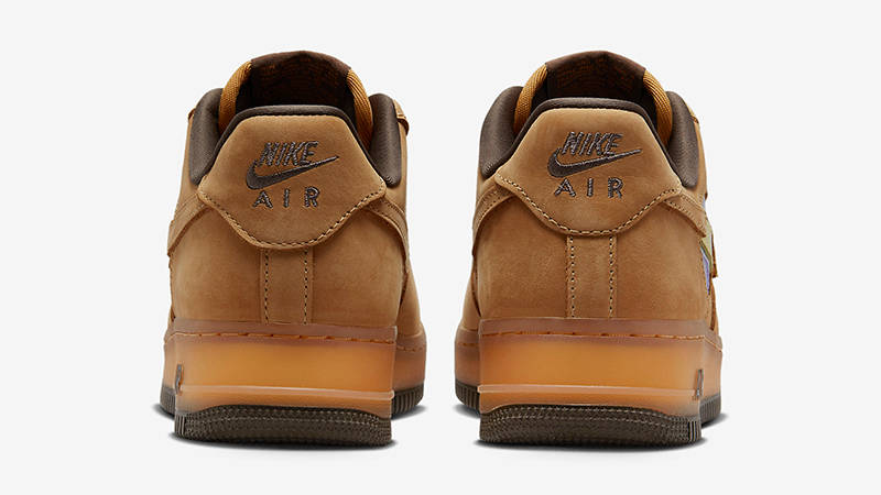 Nike Air Force 1 Wheat Mocha DQ7580-700 Back