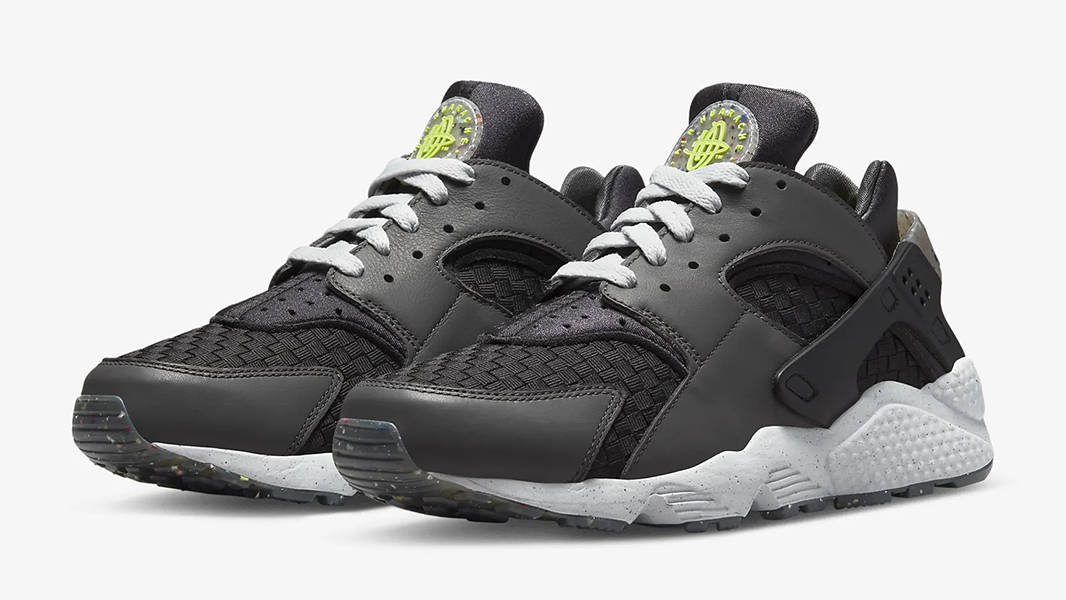 Nike air huarache clearance black and grey jd