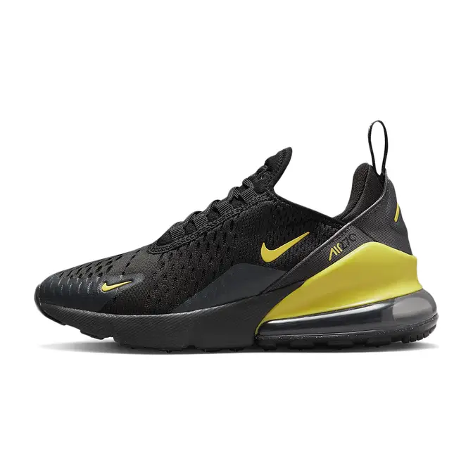 Nike Air Max 270 GS Black Yellow | Where To Buy | DX9277-001 | The Sole ...