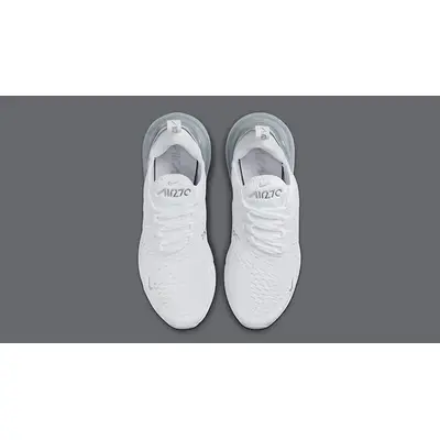 Nike Air Max 270 White Silver DX0114-100 Top