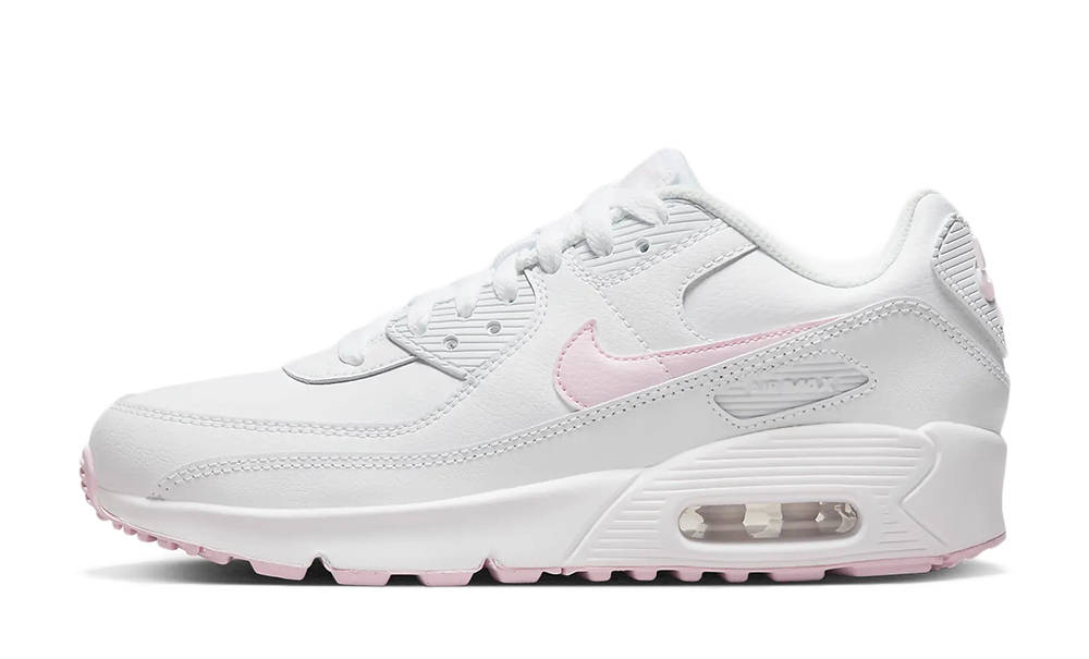 inrichting niettemin vertrekken Nike Air Max 90 Leather GS White Pink | Where To Buy | CD6864-121 | The  Sole Supplier