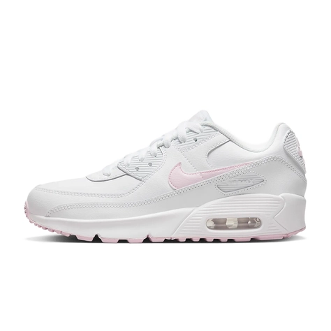 Nike Air Max 90 Leather GS White Pink CD6864-121