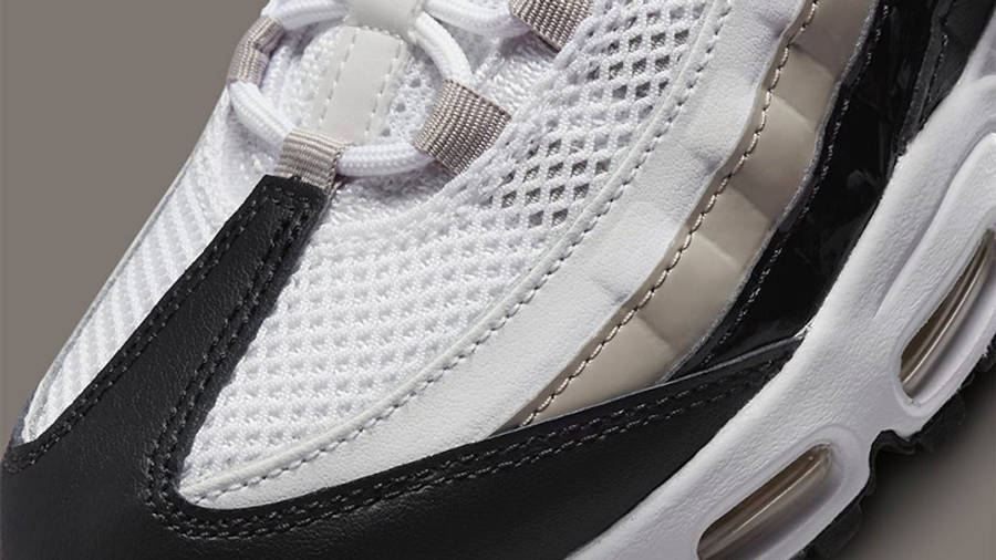 Nike Air Max 95 White Bone Patent | Where To Buy | DR2550-100 | The