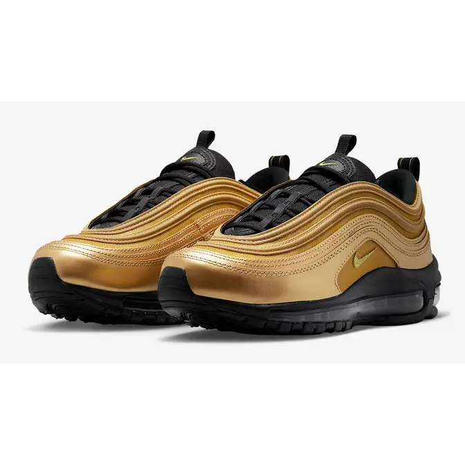 Black gold nike air max 97 best sale