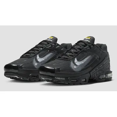 Nike Air Max Plus 3 Spray Paint Swoosh Black FD0659-001 Side