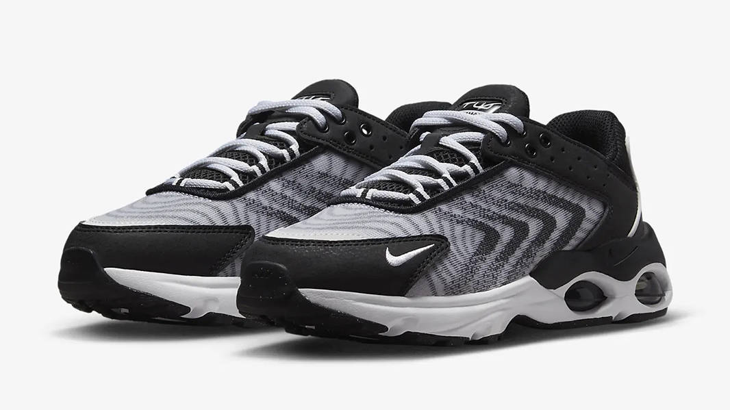 Nike Air Max TW 1 GS Black White DQ0296-001 Side