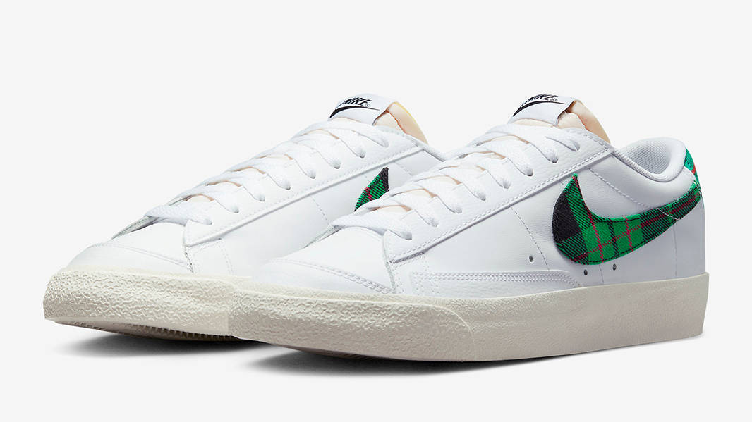 Nike Blazer Low 77 Tartan DV0801-100 Side