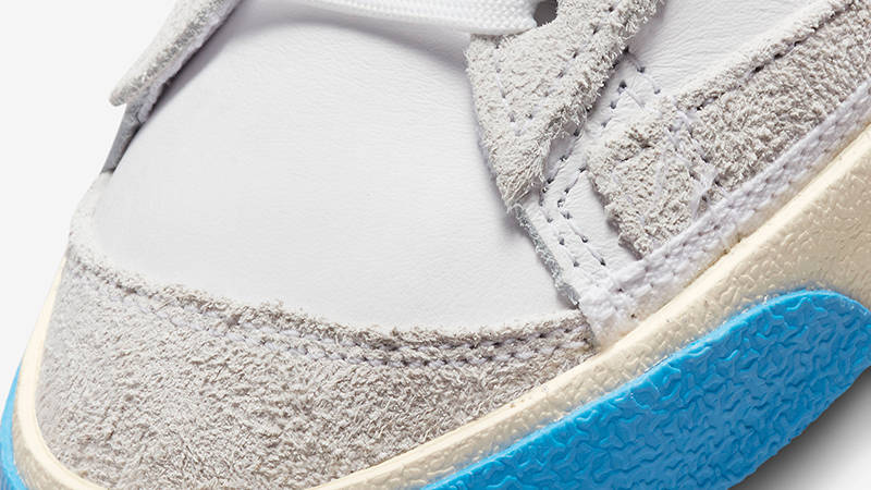 Nike Blazer Mid 77 Remastered Photo Blue DQ7673-102 Detail