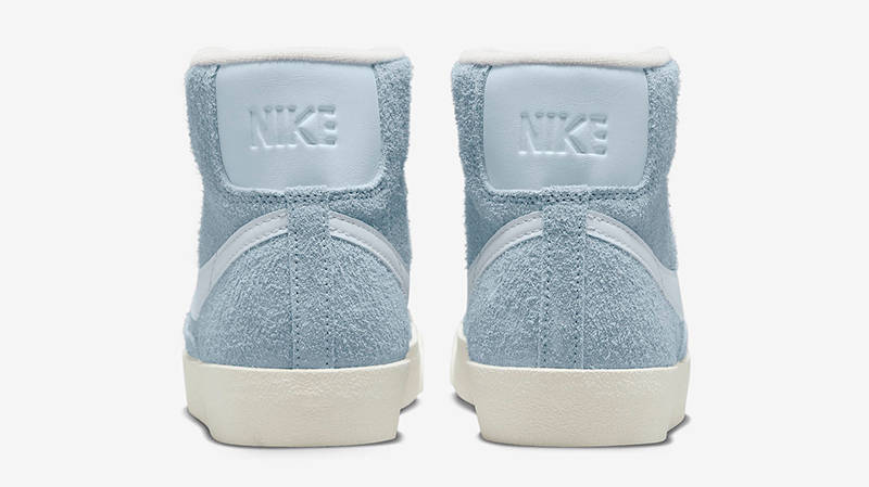 Nike Blazer Mid Light Blue Suede DV7006-400 Back