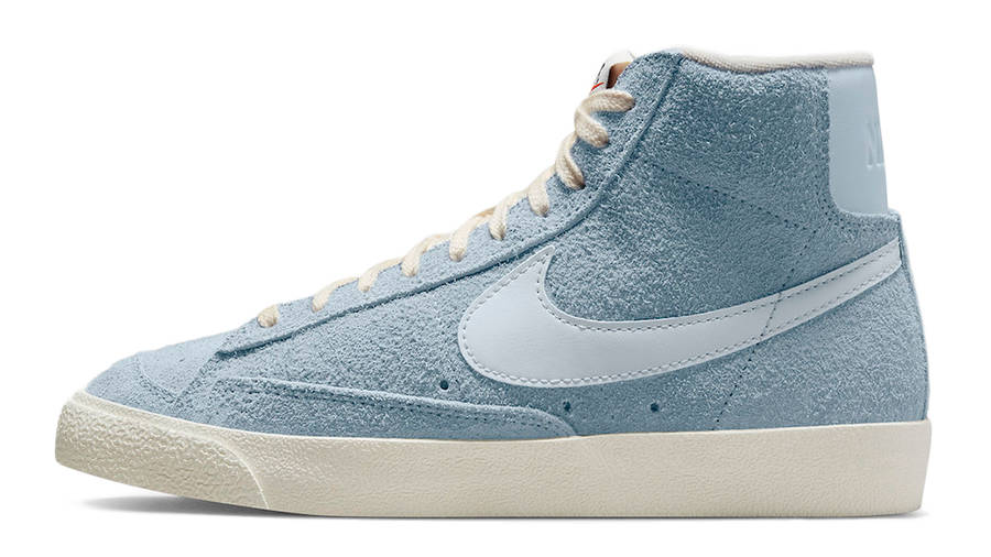 nike blazer blue suede