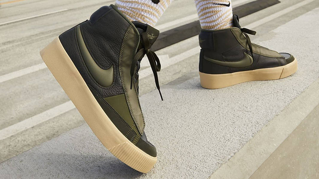 Mid Victory Nike Blazer Vintage Womens Olive Giày Nike Blazer Mid