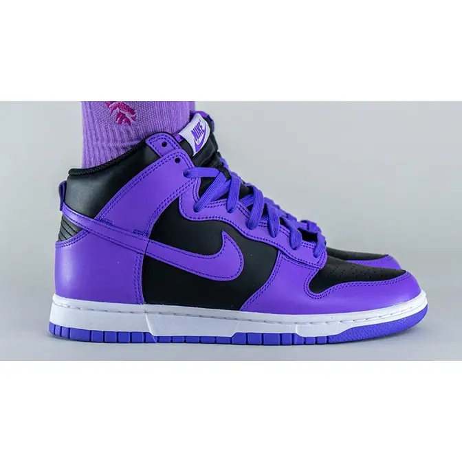 Nike Dunk High Black Purple White | Where To Buy | DV0829-500 | The ...