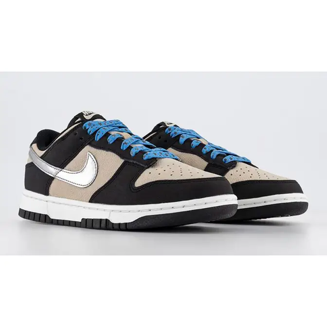 Nike Dunk Low Beige Black Metallic Silver | Where To Buy | The