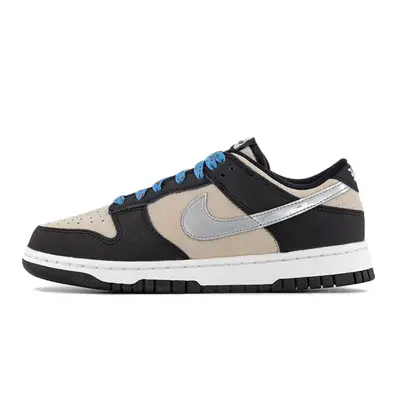 Nike Dunk Low Beige Black Metallic Silver | Where To Buy | The