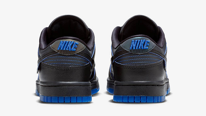 Nike Dunk Low Black Royal Iridescent FB1842-001 Back