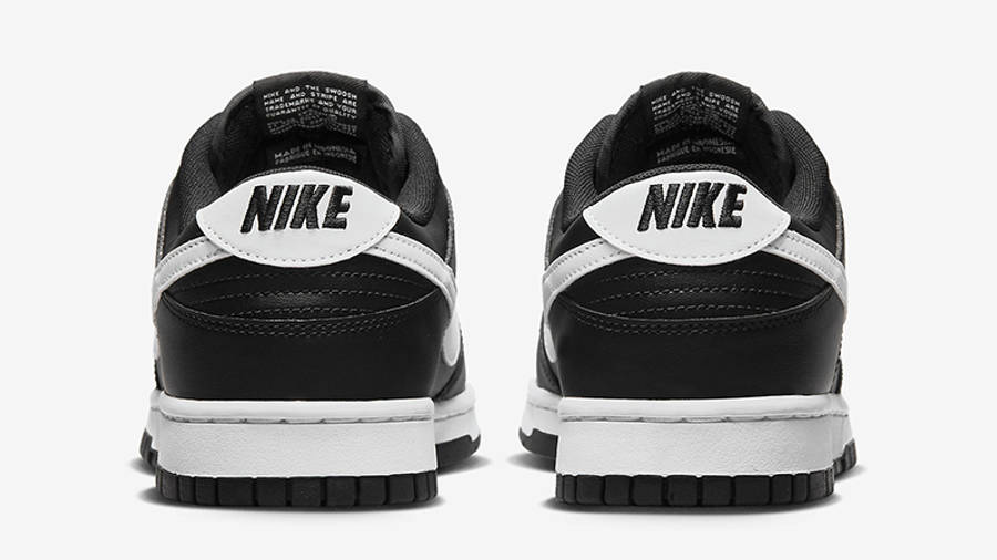 Nike Dunk Low Black White Swoosh | Where To Buy | DV0831-002 | The Sole ...