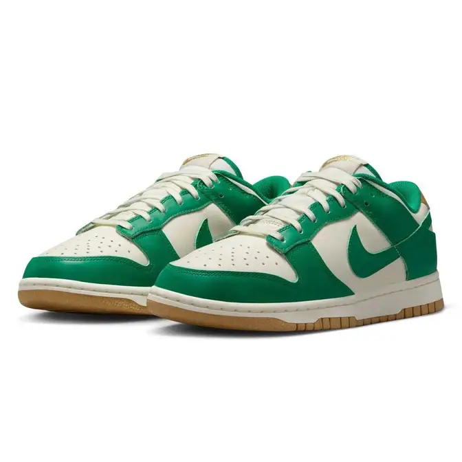 Nike Dunk Low Green Gold Front