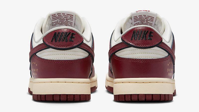 Nike Dunk Low Sail Team Red DV1160-101 Back