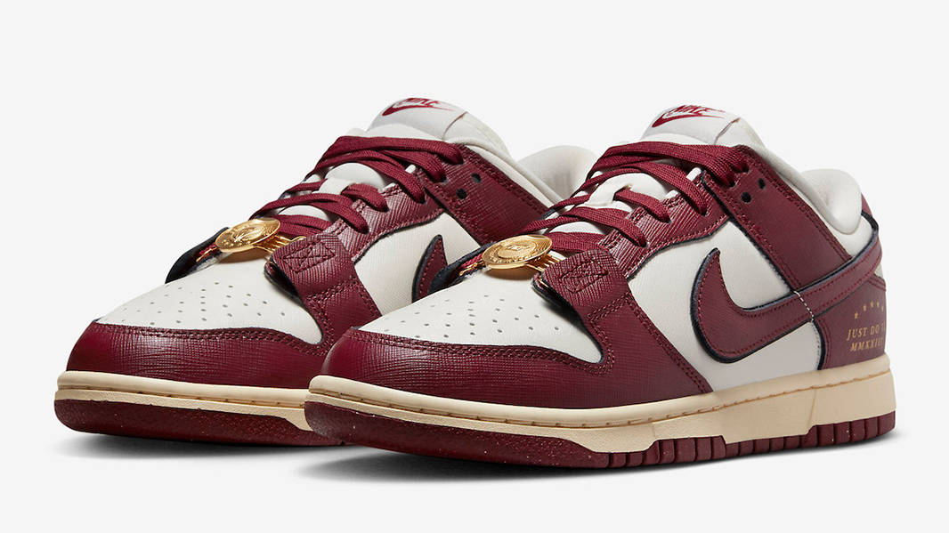 Nike Dunk Low Sail Team Red DV1160-101 Side