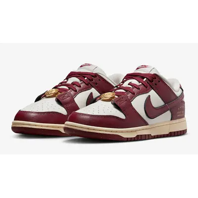 Nike Dunk Low Sail Team Red DV1160-101 Side