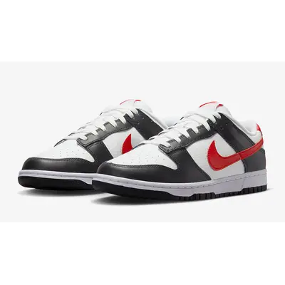 Nike Dunk Low White Black Red | Where To Buy | FB3354-001 | The Sole ...