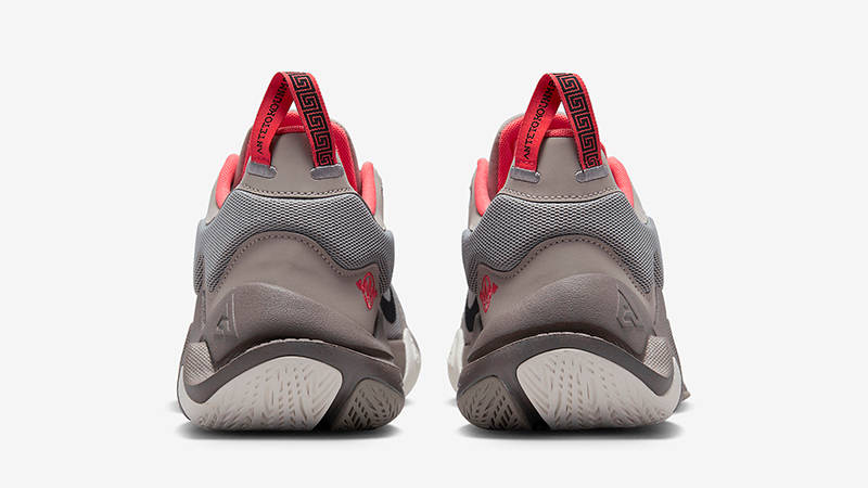 Nike Giannis Immortality 2 Grey Crimson DM0825-003 Back