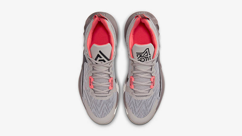 Nike Giannis Immortality 2 Grey Crimson DM0825-003 Top