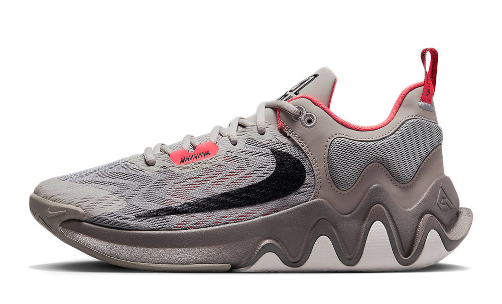 Nike Giannis Immortality 2 Grey Crimson