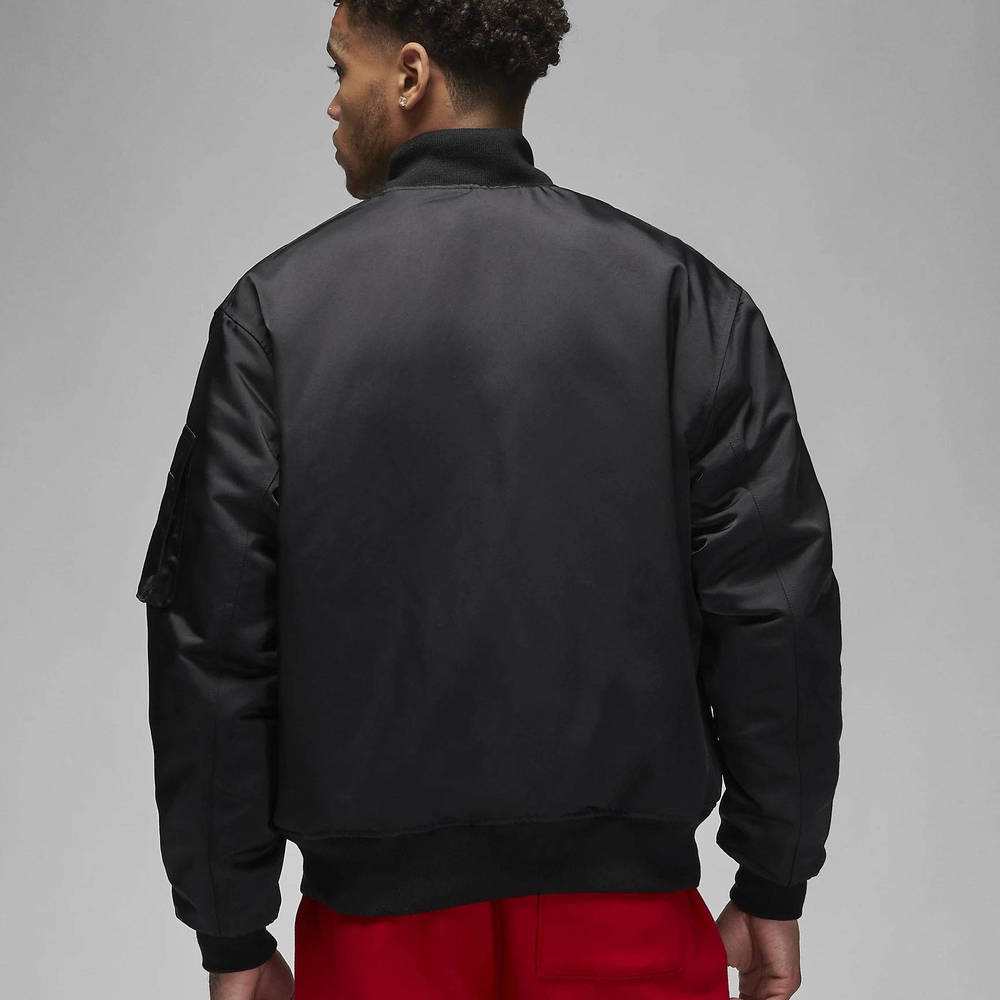 Nike Jordan Essentials Statement Varsity Jacket - Black | The Sole Supplier