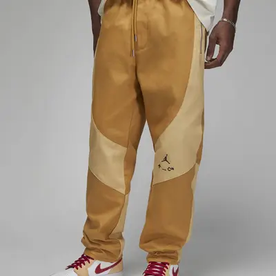 Air Jordan 6 GS Bright Mango Official Images Warm-Up Trousers Elemental Gold Feature